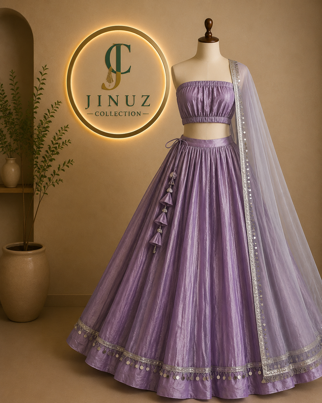 Purple Royal Lehenga